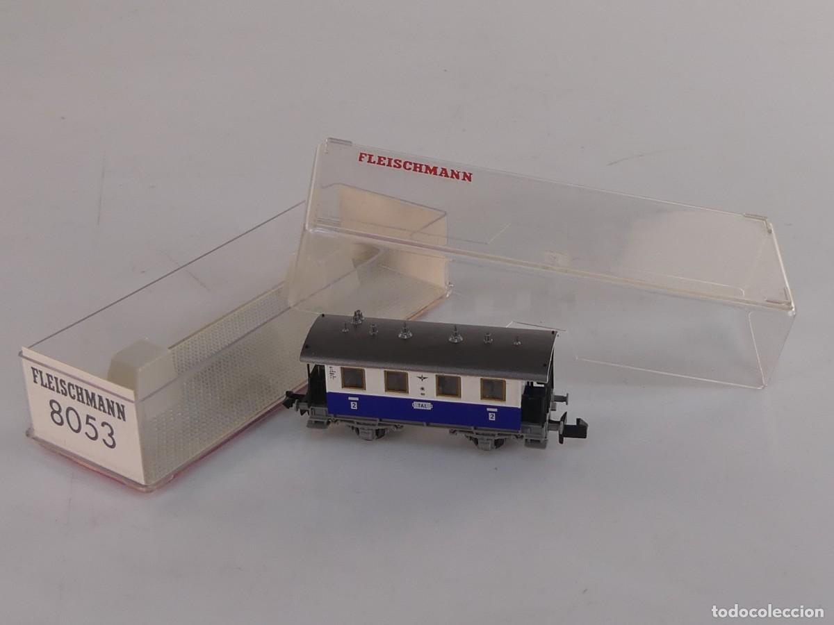 Trenes escala: VAGON FLEISCHMANN ESCALA N- REF: 8053 CON CAJA