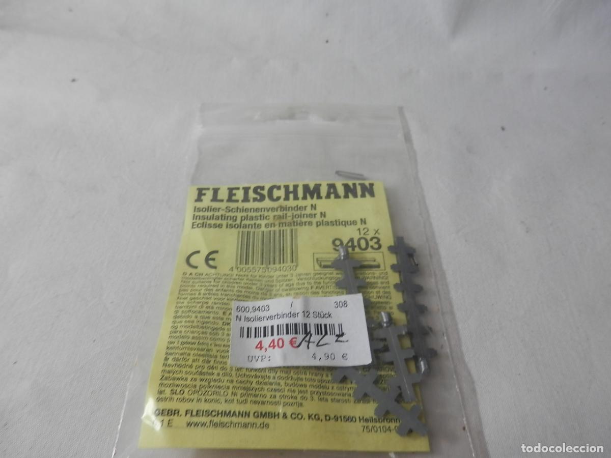Trenes escala: LOTE ENGANCHES AISLANTES ESCALA N DE FLEISCHMANN