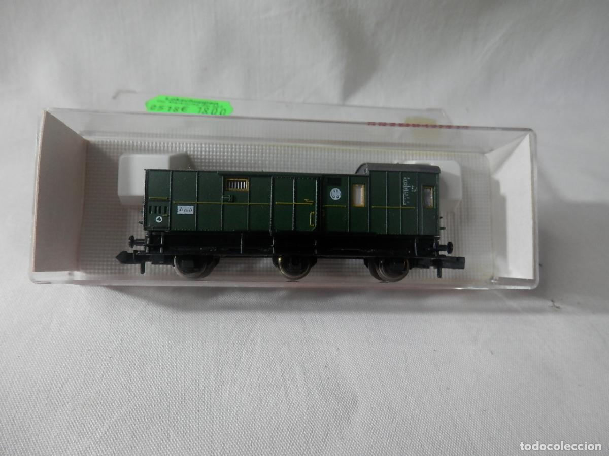 Trenes escala: VAGON FURGON ESCALA N DE FLEISCHMANN