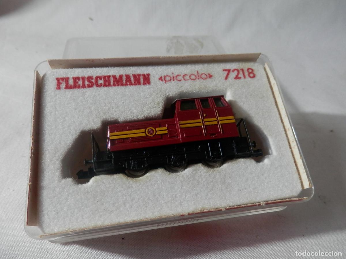 Trenes escala: LOCOMOTORA DIESEL ESCALA N DE FLEISCHMANN