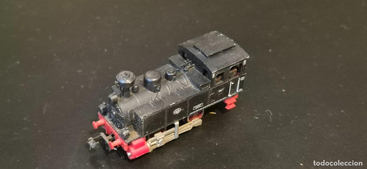 Trenes escala: FLEISCHMANN N MAQUINA LOCOMOTORA DE VAPOR TAL CUAL FUNCIONA BIEN