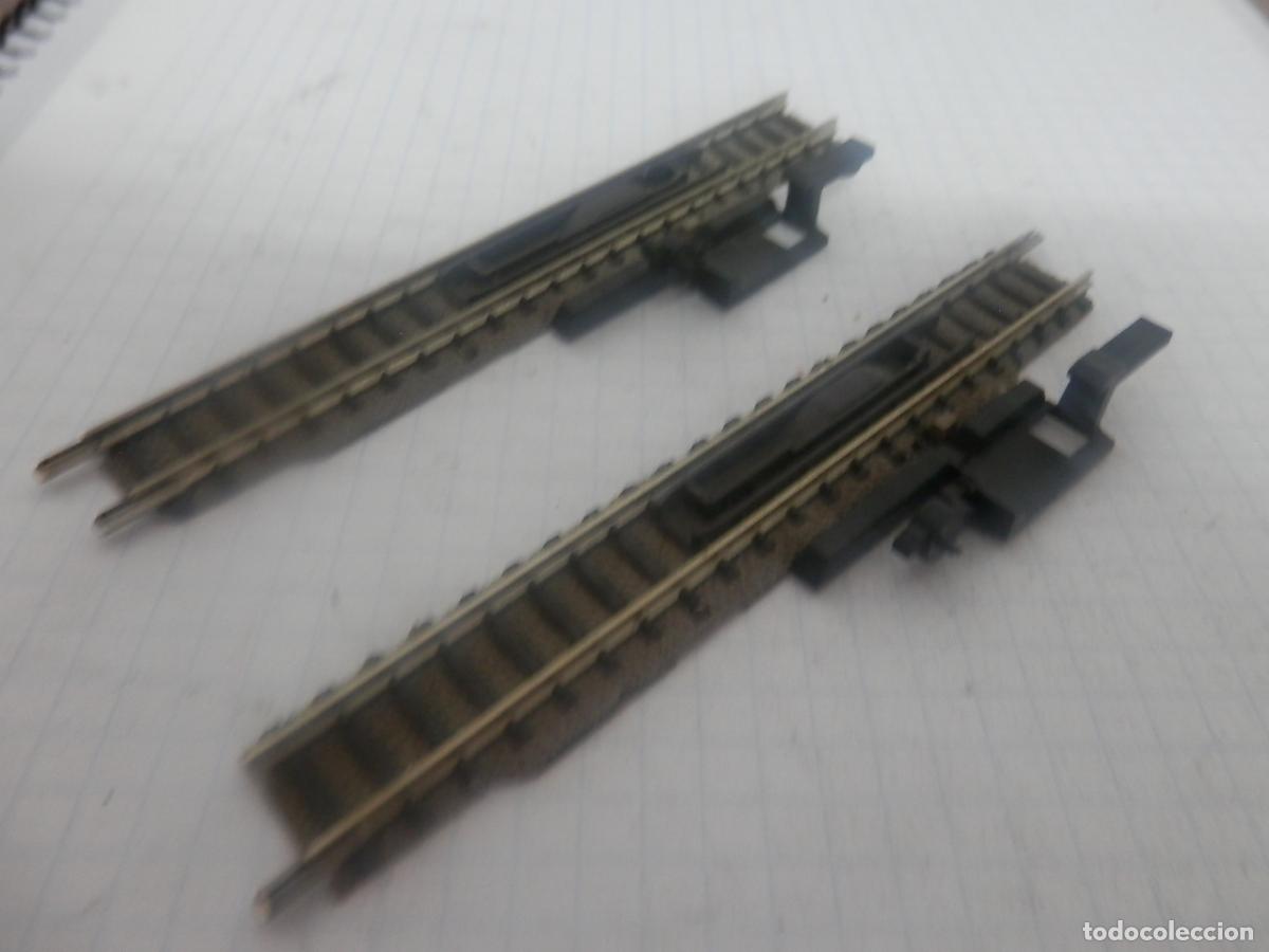 Trenes escala: LOTE VIAS DESENGANCHADORAS ESCALA N DE FLEISCHMANN
