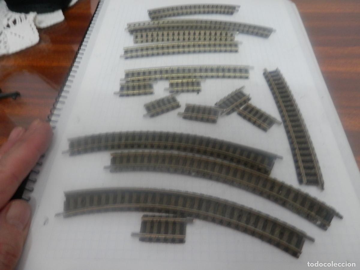 Trenes escala: LOTE VIAS ESCALA N DE FLEISCHMANN - Foto 5