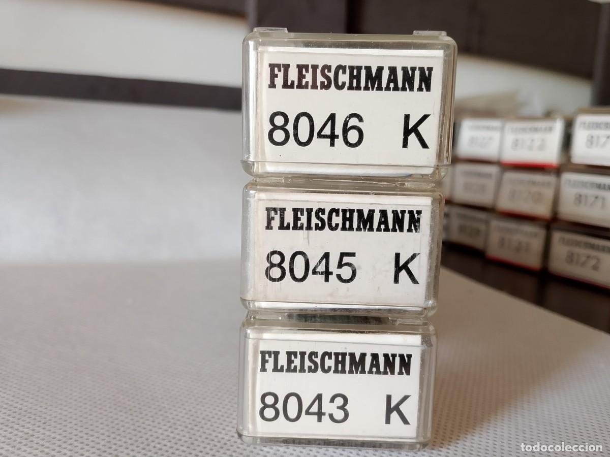 Trenes escala: Vagones fleischmann 8043, 8045 y 8046 - Foto 2