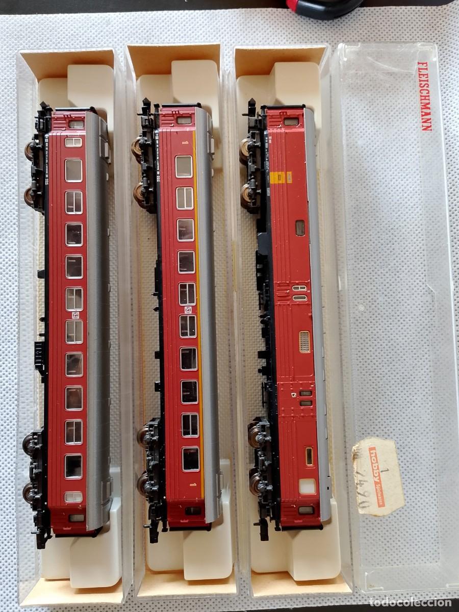 Trenes escala: vagones de la marca Fleischmann es