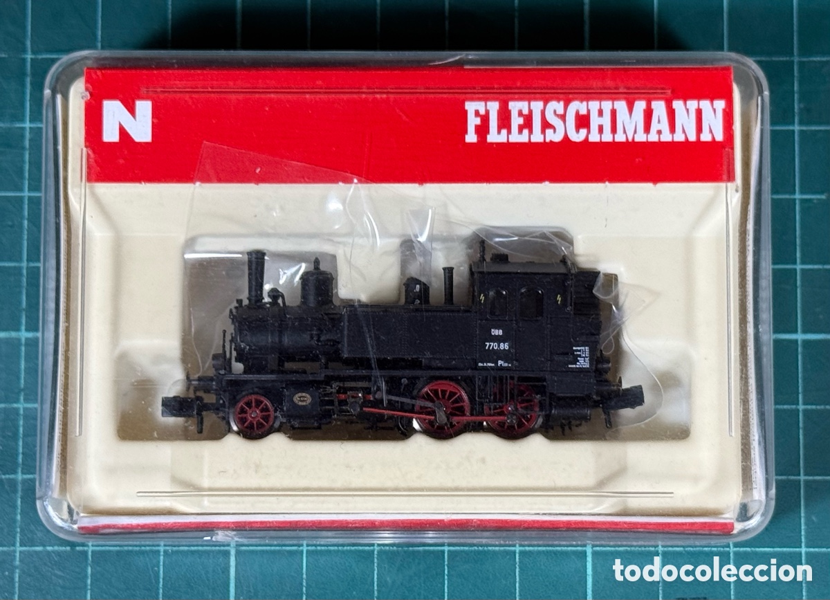 Trenes escala: LOCOMOTORA FLEISCHMANN 707002, &Otilde;BB 770.86 - Foto 2