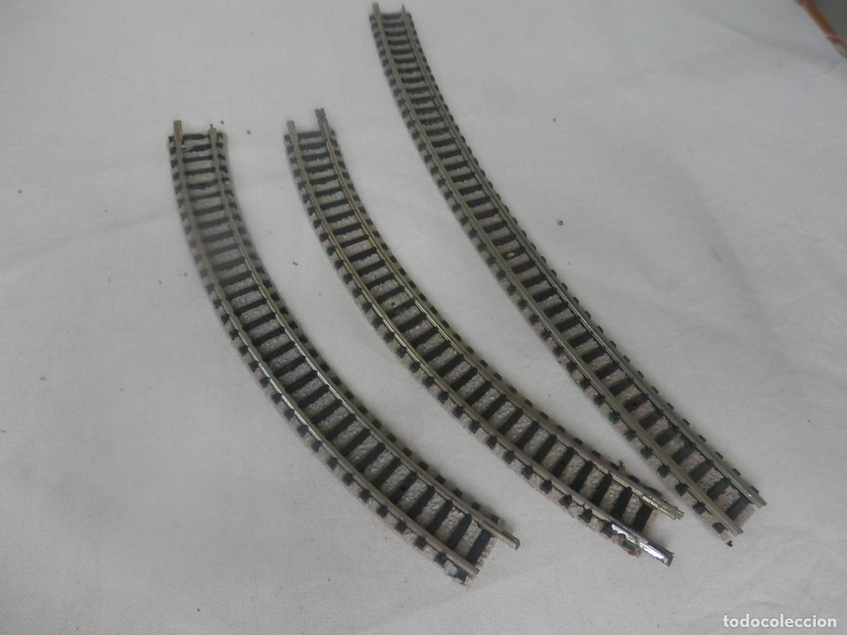 Trenes escala: LOTE VIAS CURVAS ESCALA N DE FLEISCHMANN - Foto 5