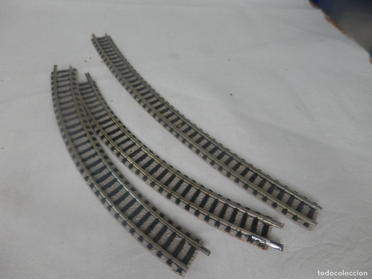 Trenes escala: LOTE VIAS CURVAS ESCALA N DE FLEISCHMANN