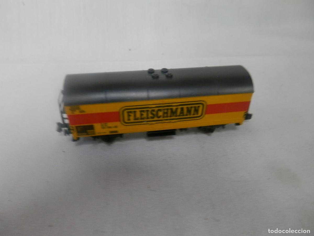 Trenes escala: VAGON CERRADO ESCALA N DE FLEISCHMANN - Foto 2
