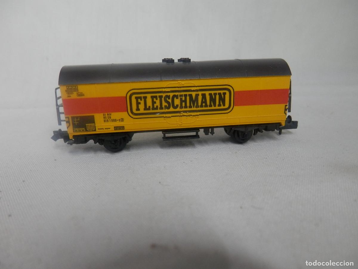 Trenes escala: VAGON CERRADO ESCALA N DE FLEISCHMANN - Foto 4