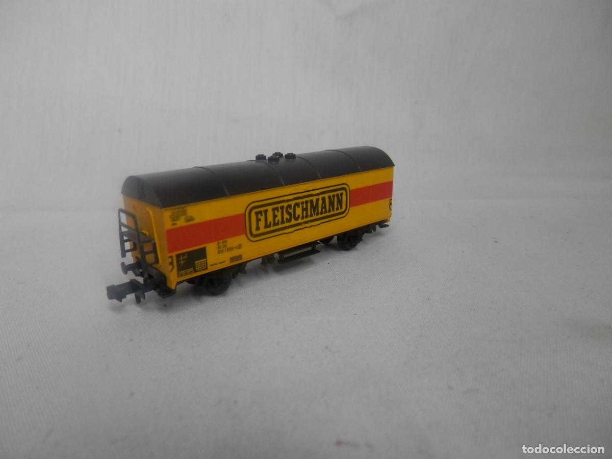 Trenes escala: VAGON CERRADO ESCALA N DE FLEISCHMANN - Foto 6