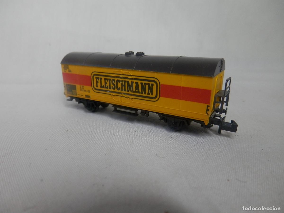 Trenes escala: VAGON CERRADO ESCALA N DE FLEISCHMANN - Foto 9