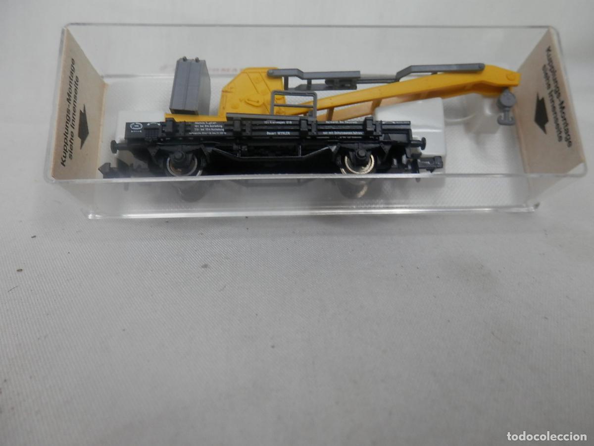 Trenes escala: GRUA ESCALA N DE FLEISCHMANN - Foto 6