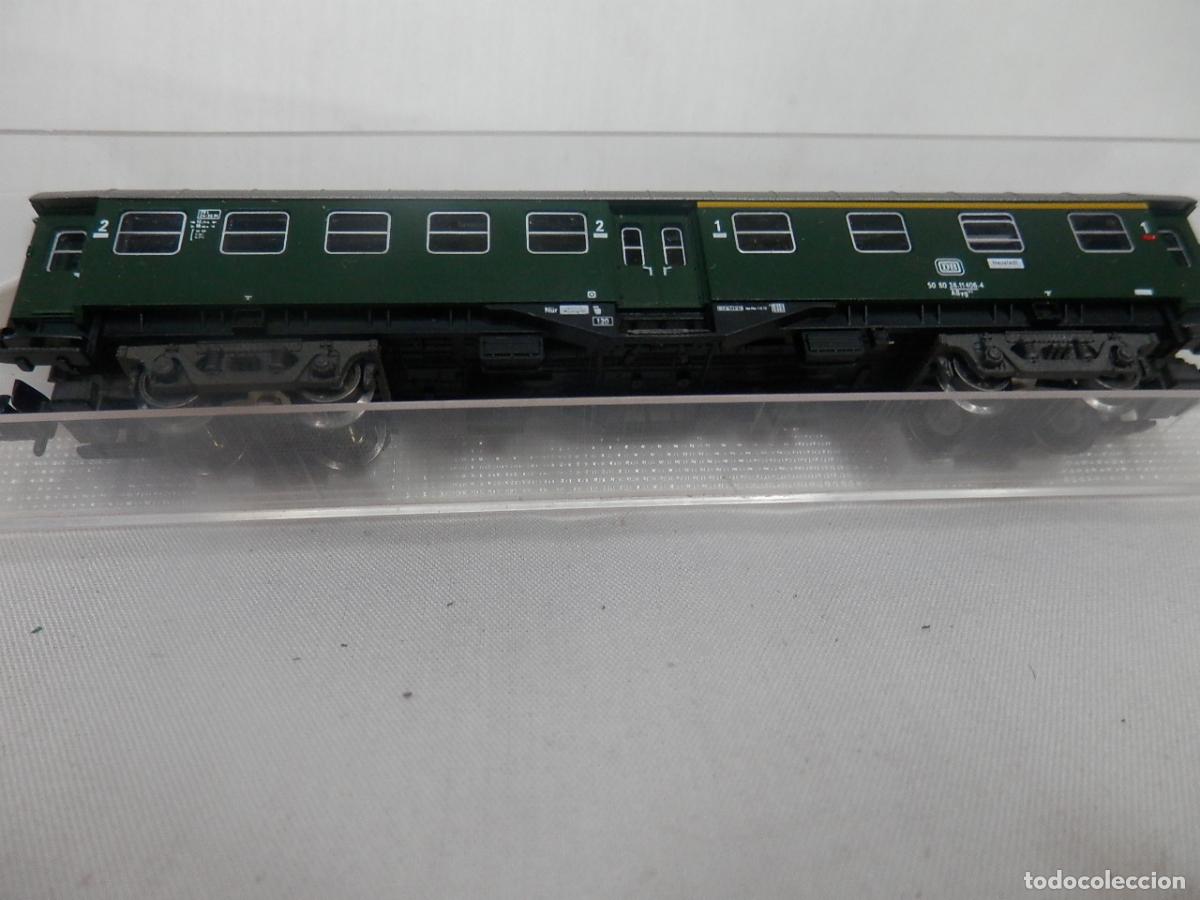 Trenes escala: VAGON PASAJEROS DE LA DB ESCALA N DE FLEISCHMANN - Foto 7