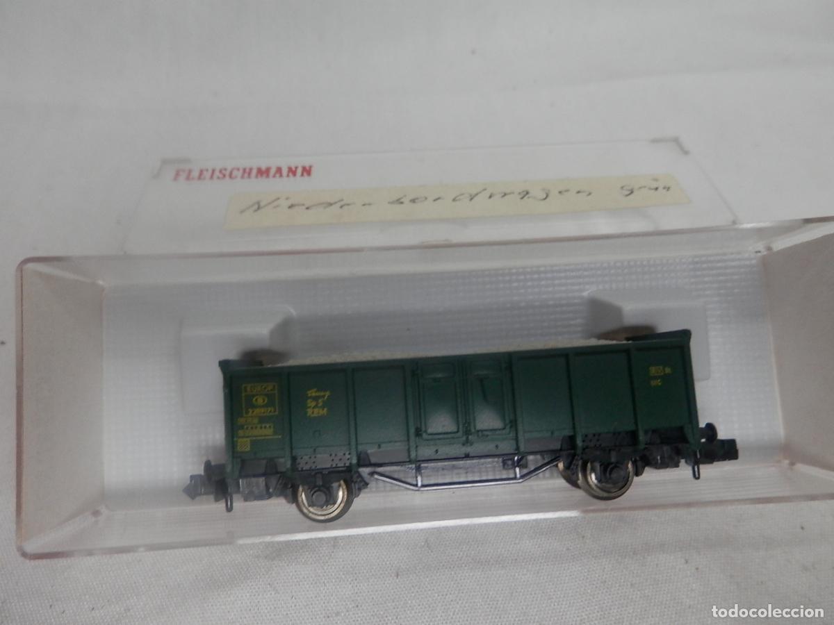 Trenes escala: VAGON BORDE ALTO ESCALA N DE FLEISCHMANN