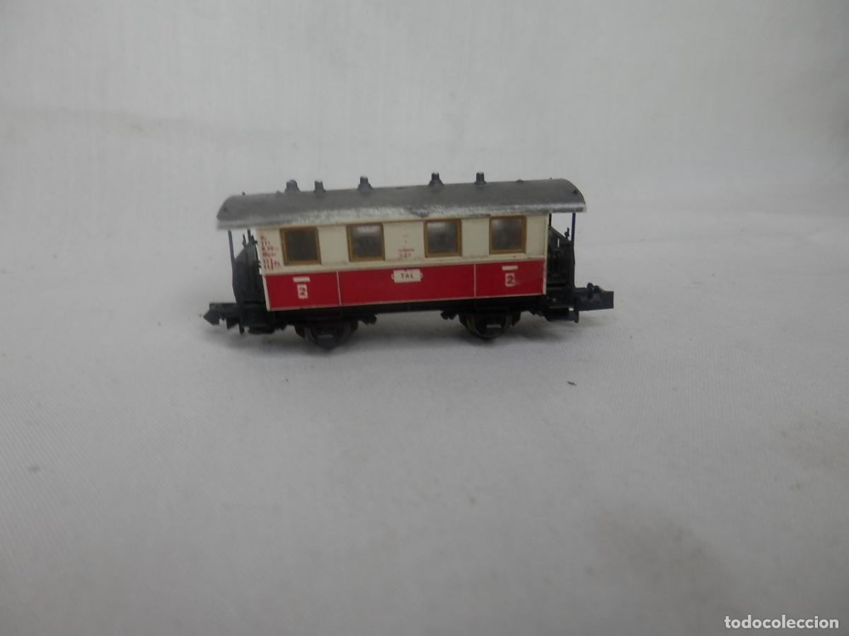 Trenes escala: VAGON PASAJEROS 2 EJES ESCALA N DE FLEISCHMANN - Foto 2