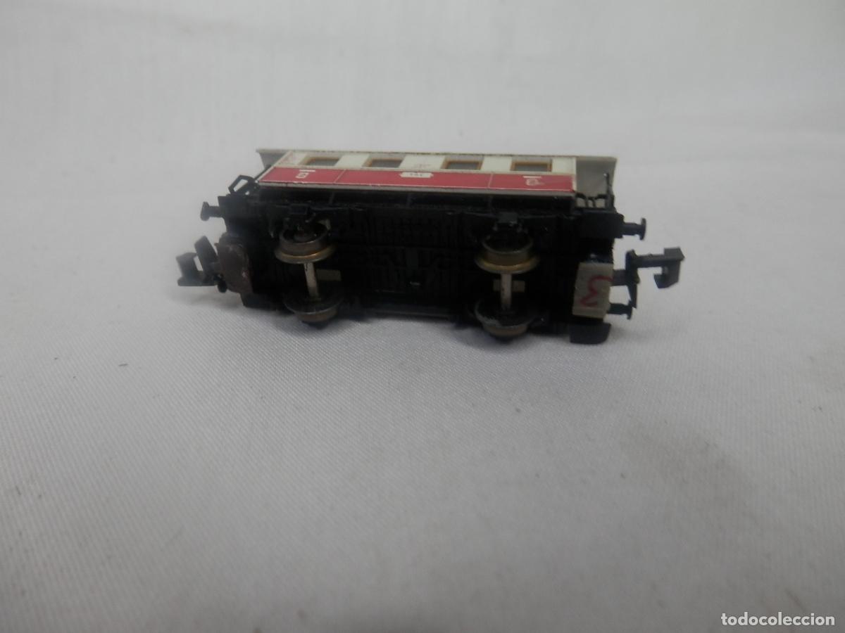 Trenes escala: VAGON PASAJEROS 2 EJES ESCALA N DE FLEISCHMANN - Foto 3