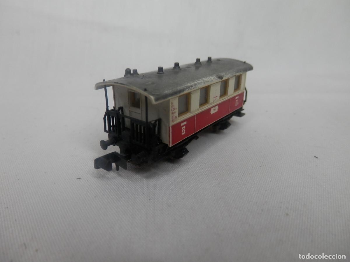 Trenes escala: VAGON PASAJEROS 2 EJES ESCALA N DE FLEISCHMANN - Foto 4