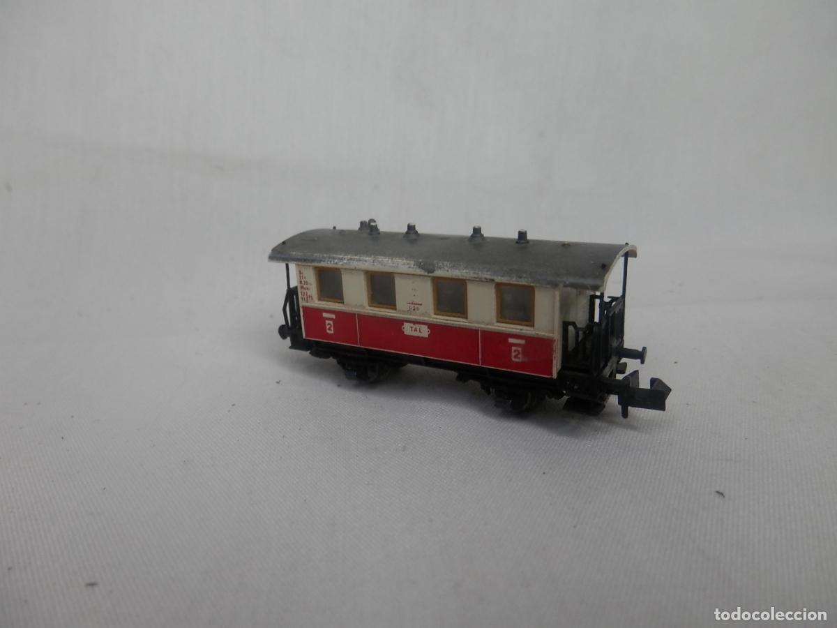 Trenes escala: VAGON PASAJEROS 2 EJES ESCALA N DE FLEISCHMANN - Foto 6