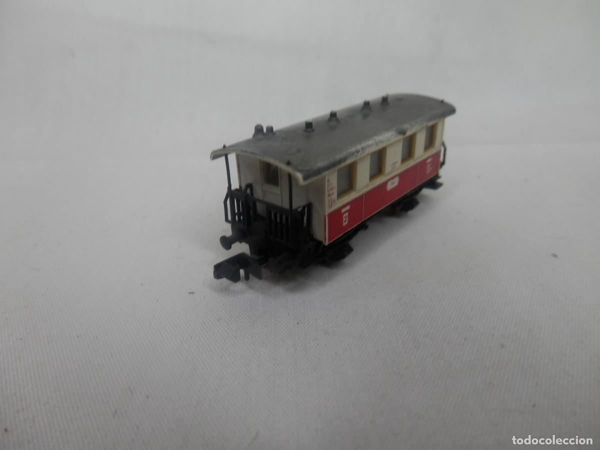 Trenes escala: VAGON PASAJEROS 2 EJES ESCALA N DE FLEISCHMANN - Foto 11