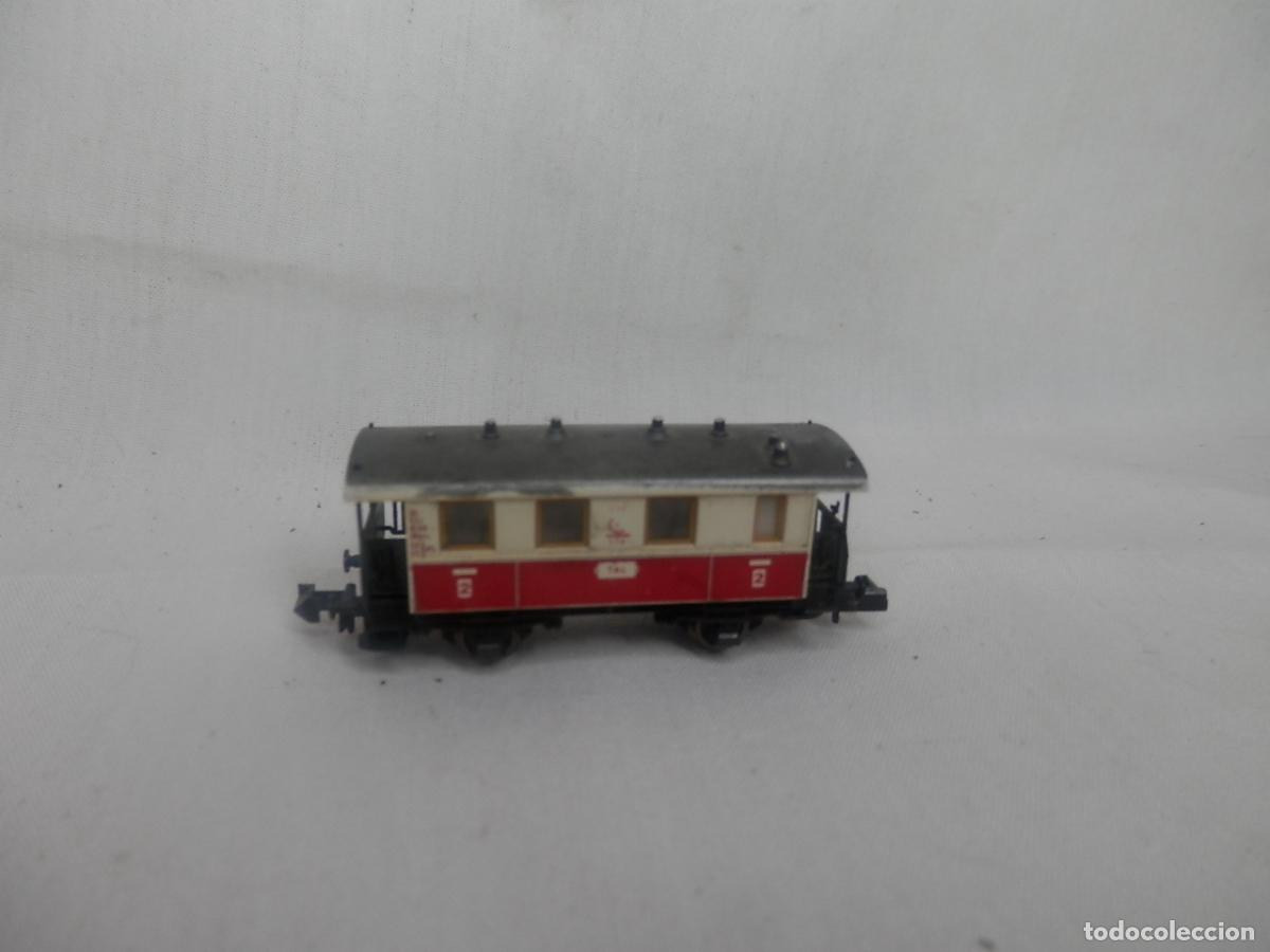 Trenes escala: VAGON PASAJEROS 2 EJES ESCALA N DE FLEISCHMANN