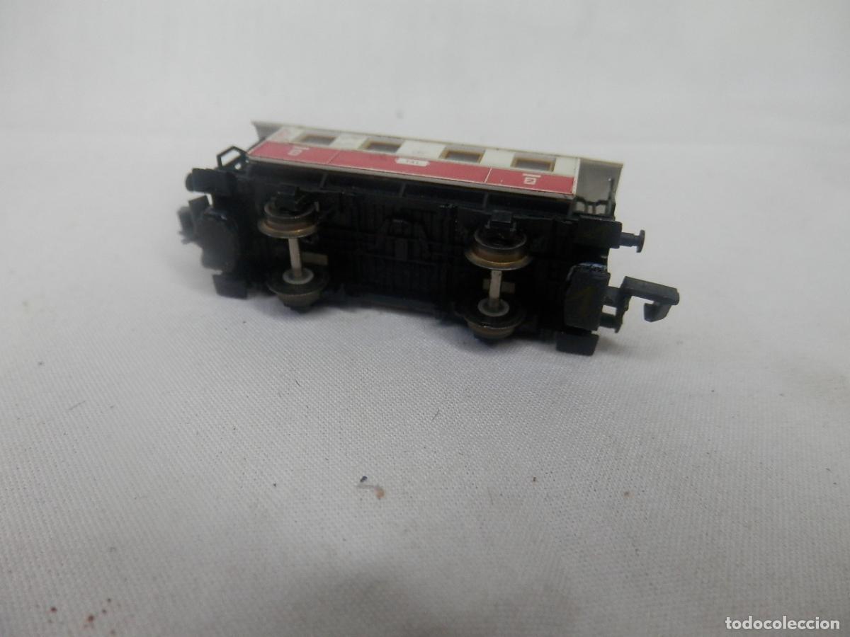Trenes escala: VAGON PASAJEROS 2 EJES ESCALA N DE FLEISCHMANN - Foto 3