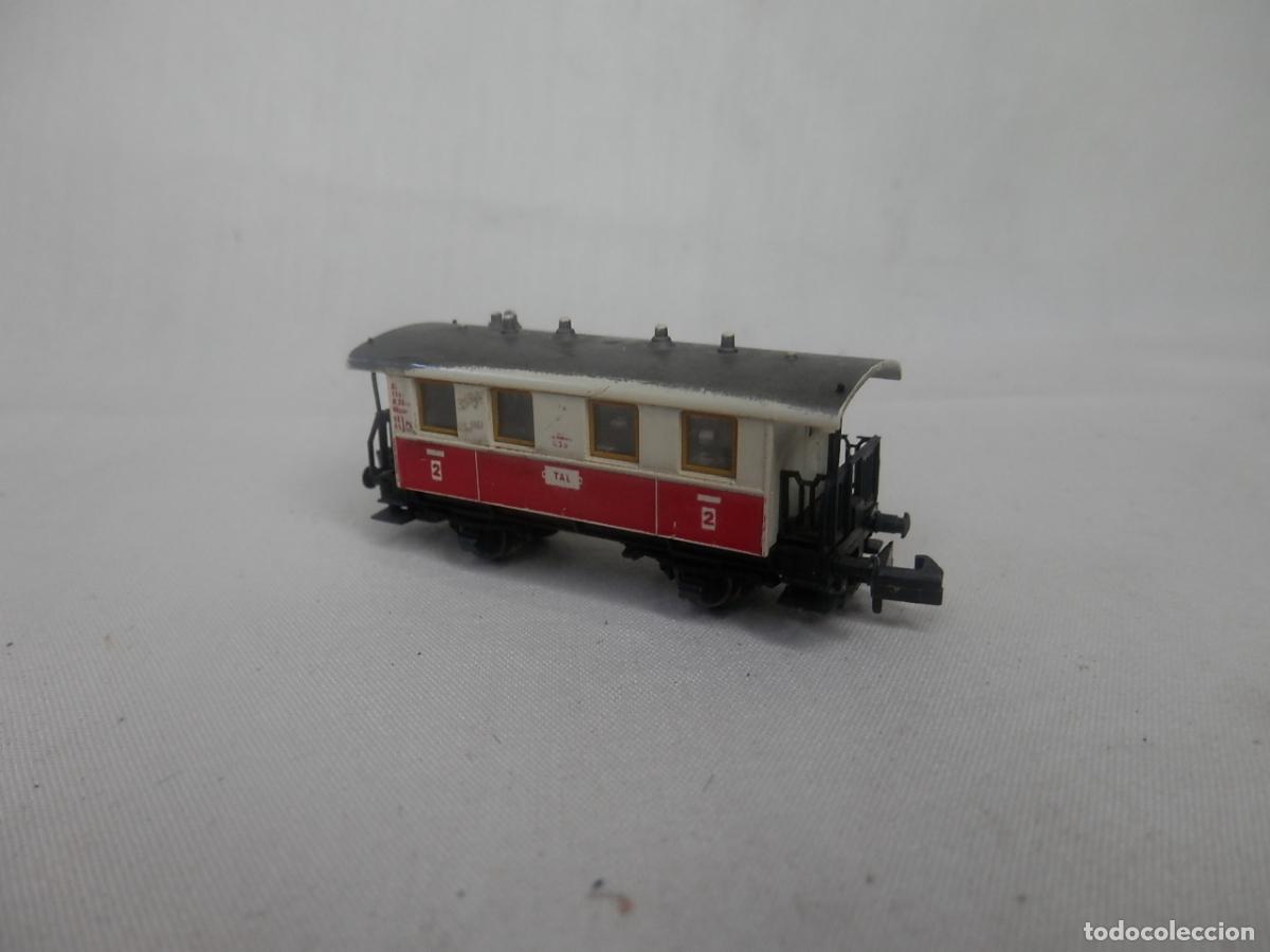 Trenes escala: VAGON PASAJEROS 2 EJES ESCALA N DE FLEISCHMANN - Foto 9