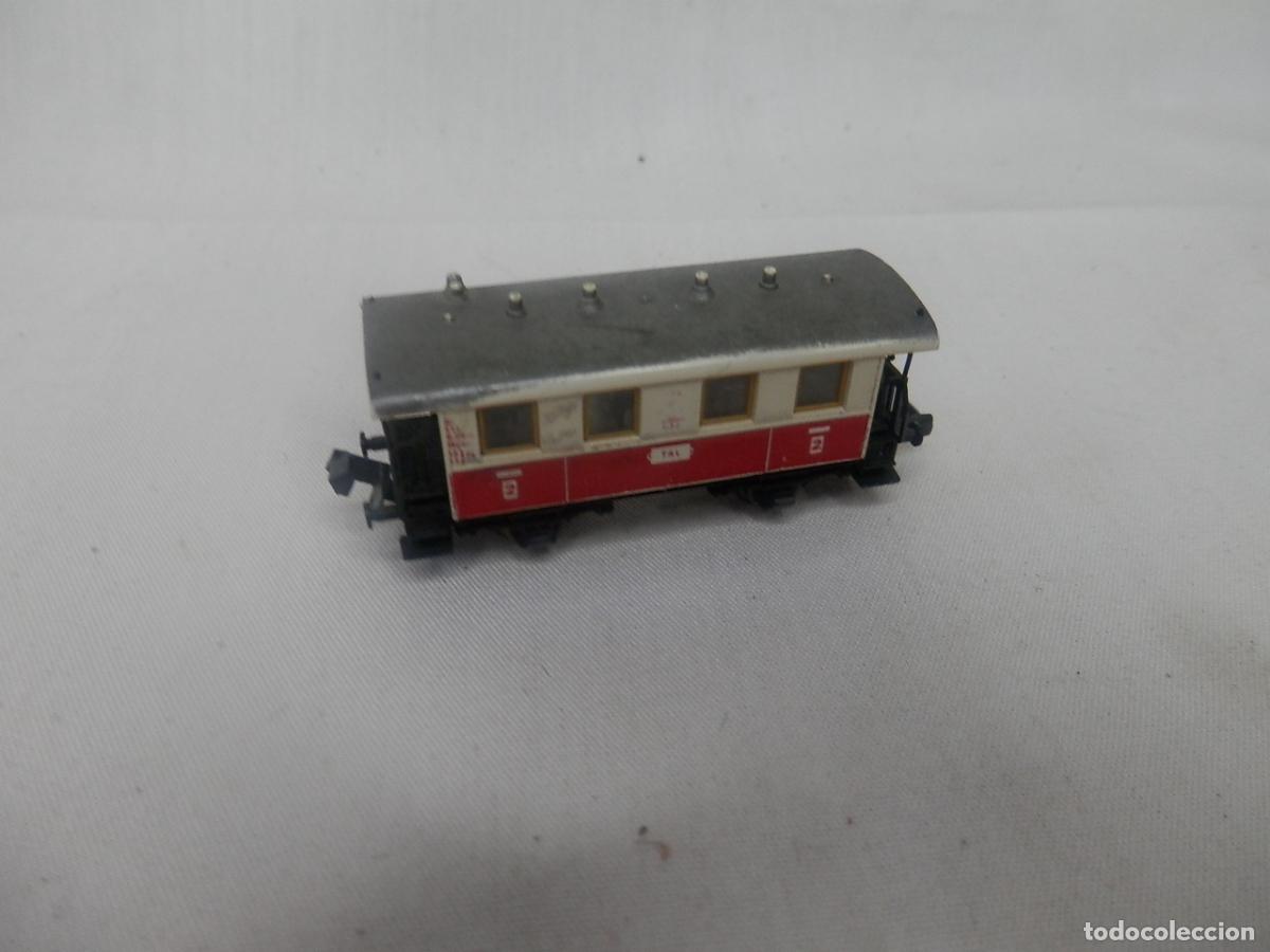 Trenes escala: VAGON PASAJEROS 2 EJES ESCALA N DE FLEISCHMANN - Foto 11
