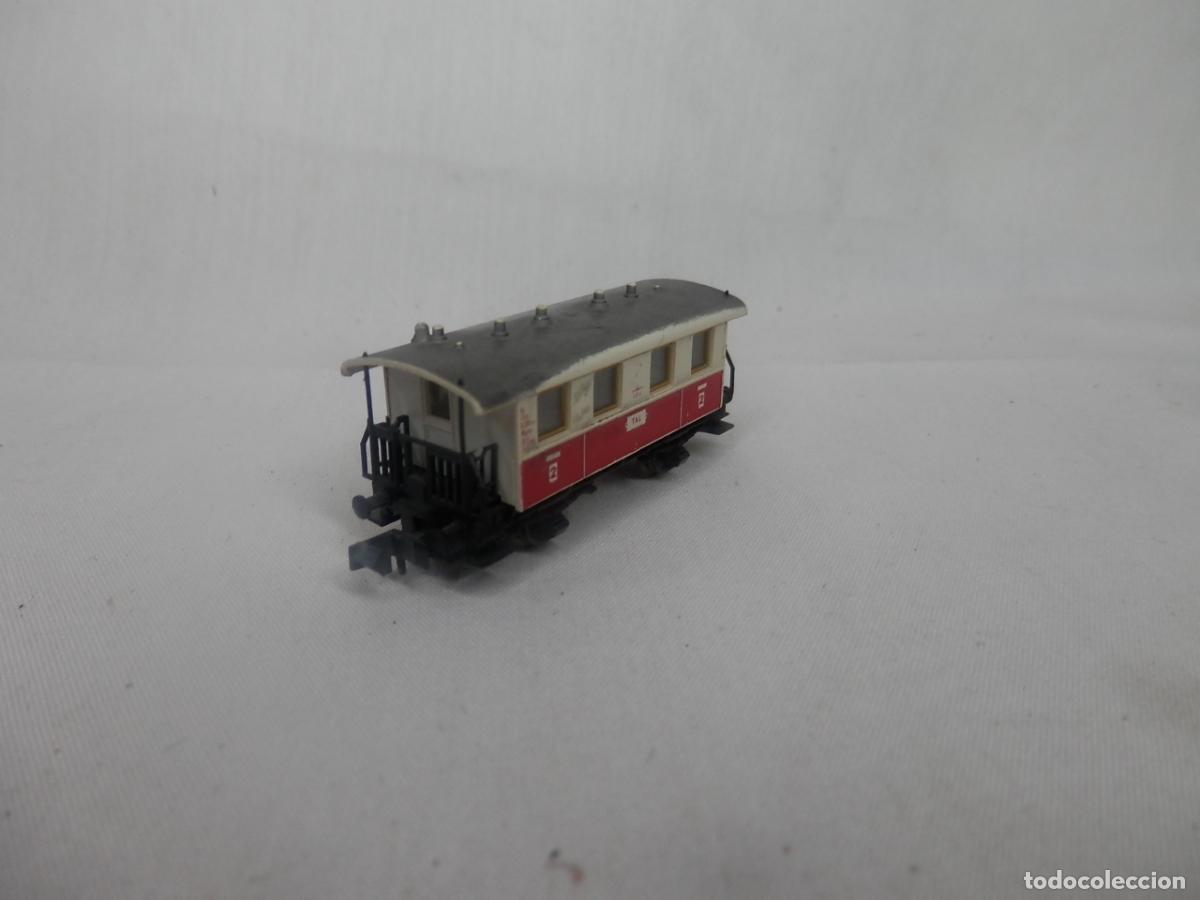 Trenes escala: VAGON PASAJEROS 2 EJES ESCALA N DE FLEISCHMANN - Foto 12