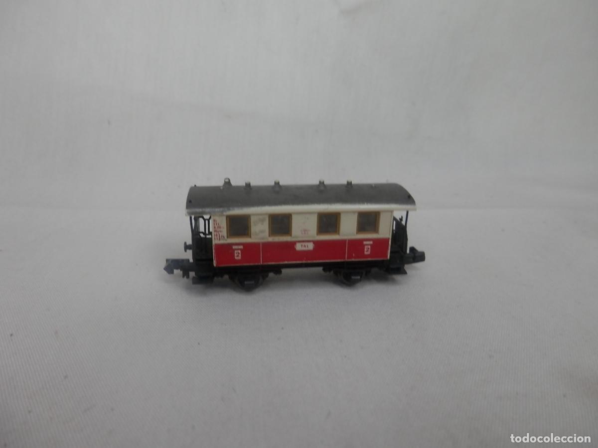 Trenes escala: VAGON PASAJEROS 2 EJES ESCALA N DE FLEISCHMANN