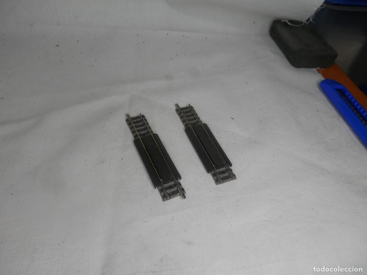 Trenes escala: LOTE VIAS LONGITUD VARIABLE ESCALA N DE FLEISCHMANN - Foto 4