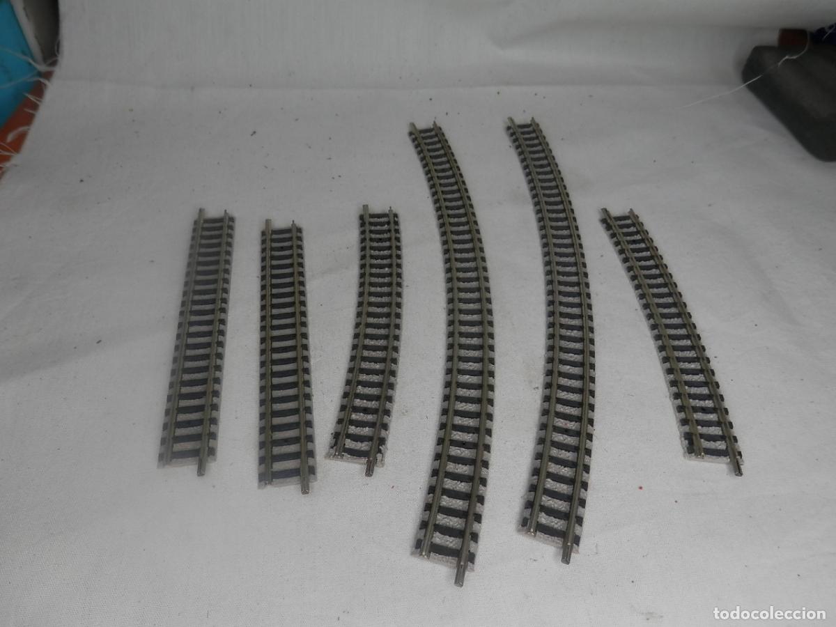 Trenes escala: LOTE VIAS ESCALA N DE FLEISCHMANN - Foto 6