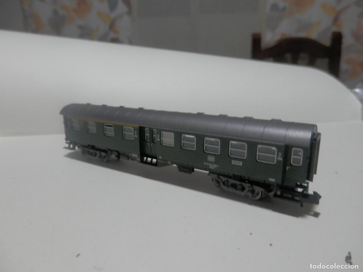 Trenes escala: VAGON PASAJEROS DE LA DB ESCALA N DE FLEISCHMANN - Foto 2