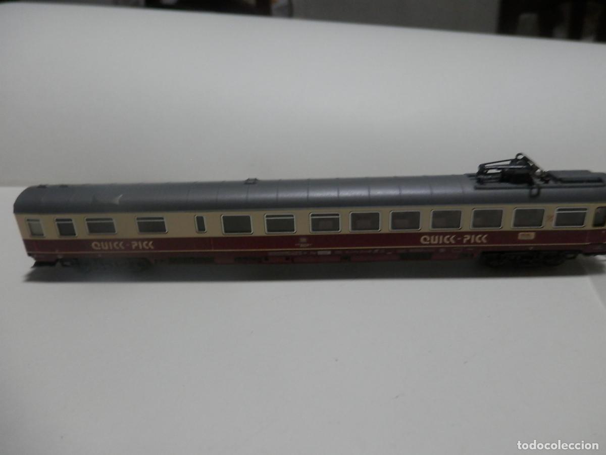 Trenes escala: VAGON RESTAURANTE DE LA DB ESCALA N DE FLEISCHMANN - Foto 2