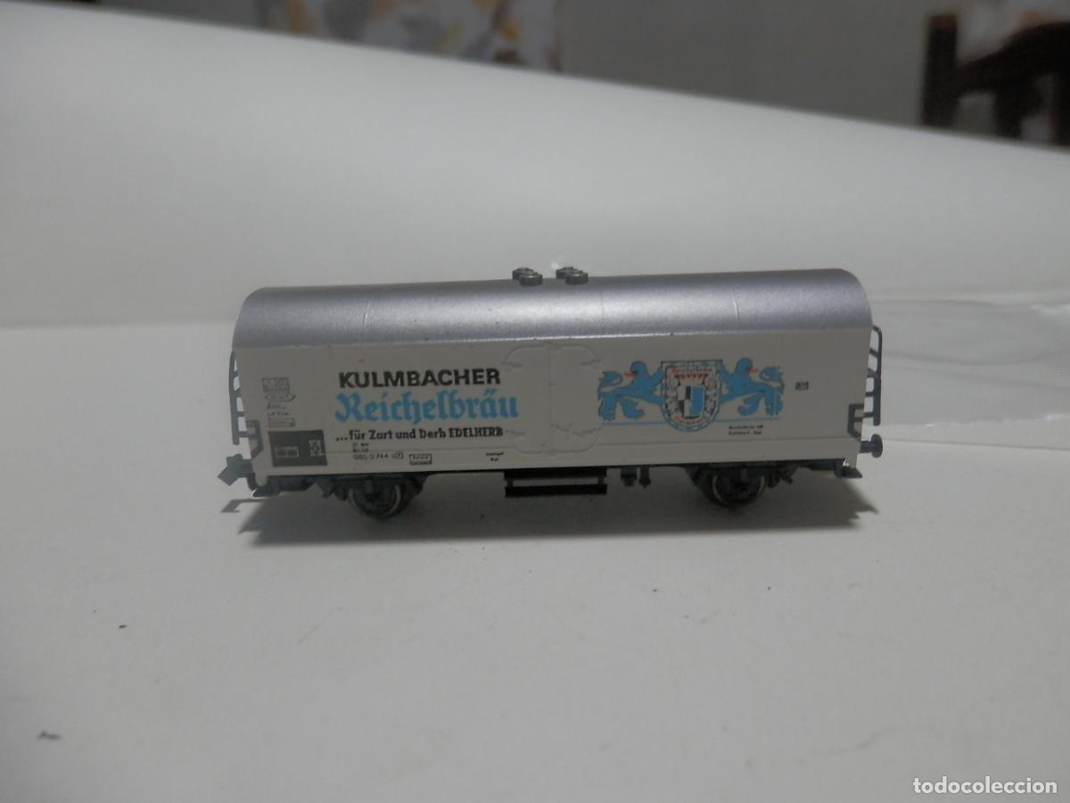 Trenes escala: VAGON CERRADO ESCALA N DE FLEISCHMANN - Foto 1