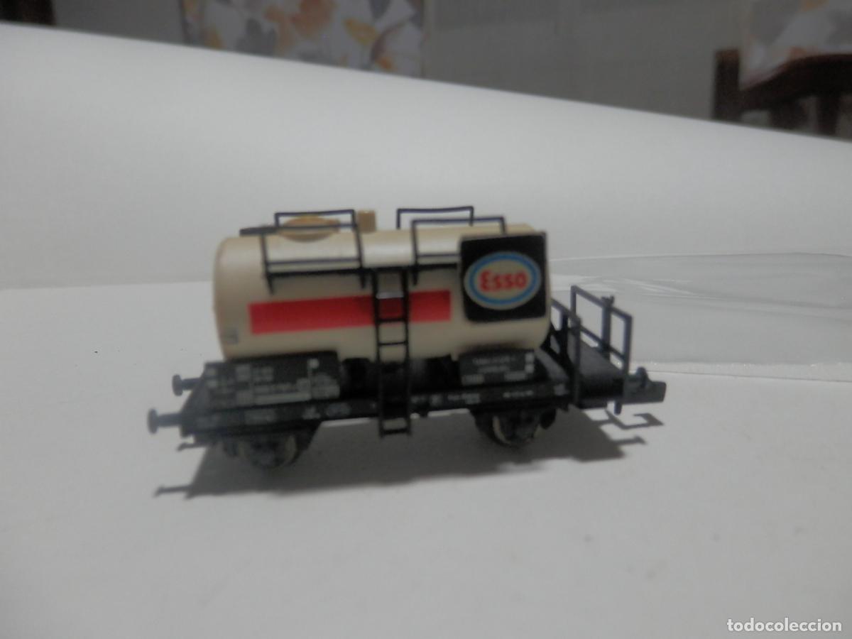 Trenes escala: VAGON CISTERNA ESCALA N DE FLEISCHMANN - Foto 2