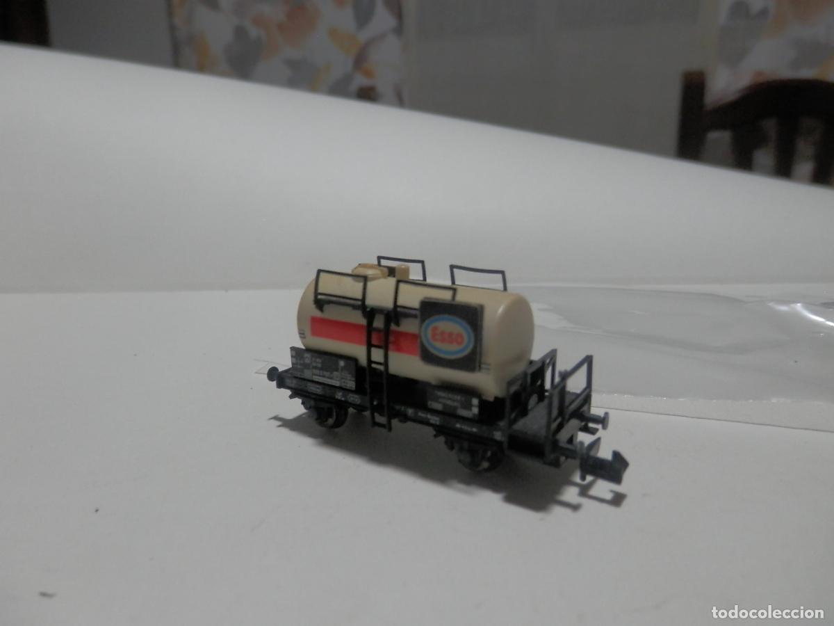 Trenes escala: VAGON CISTERNA ESCALA N DE FLEISCHMANN - Foto 3
