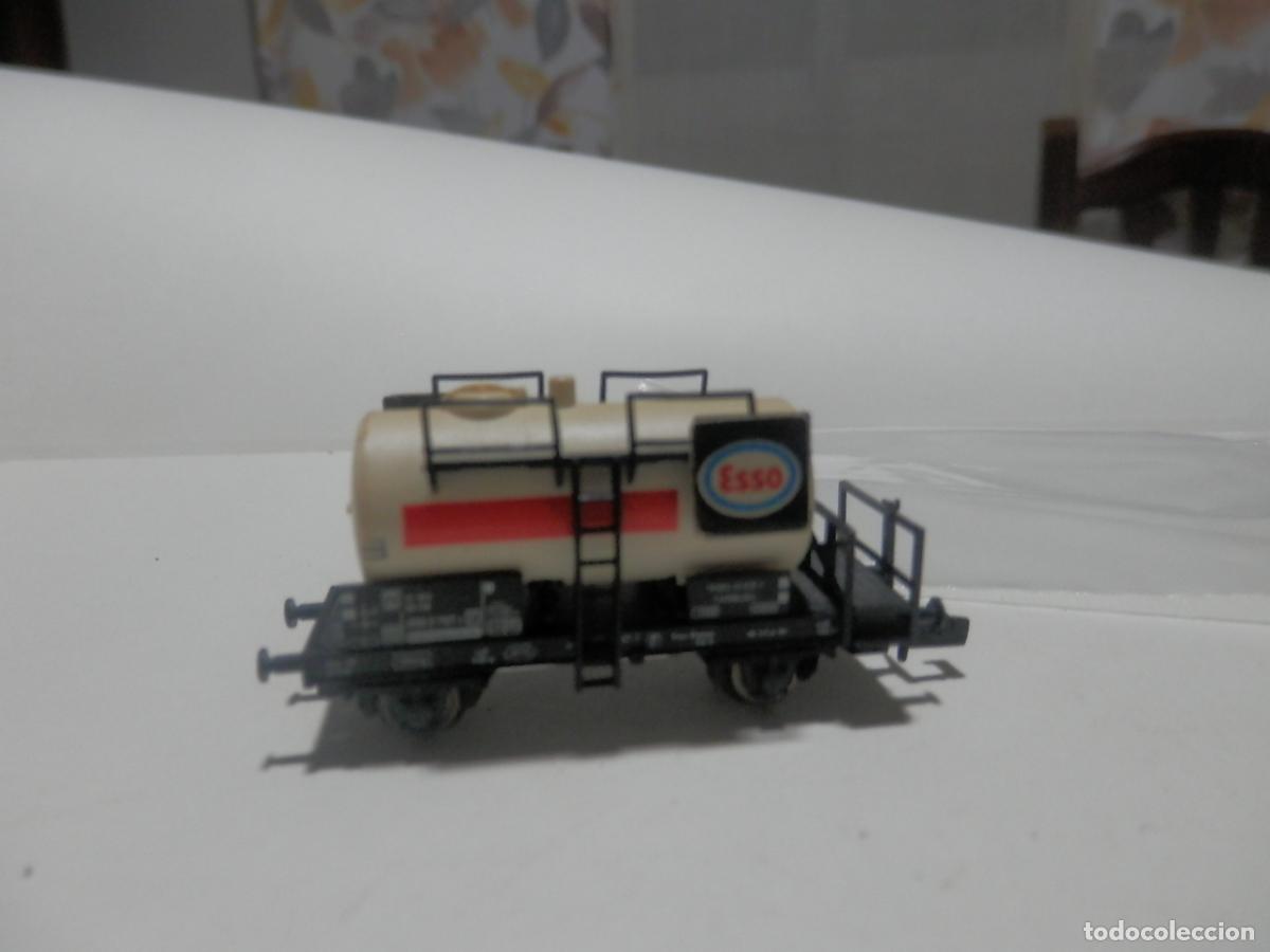 Trenes escala: VAGON CISTERNA ESCALA N DE FLEISCHMANN - Foto 5