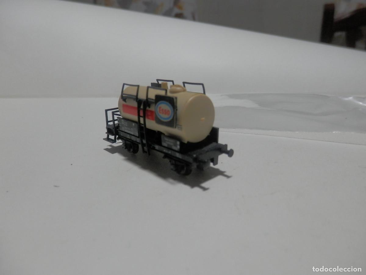 Trenes escala: VAGON CISTERNA ESCALA N DE FLEISCHMANN - Foto 6