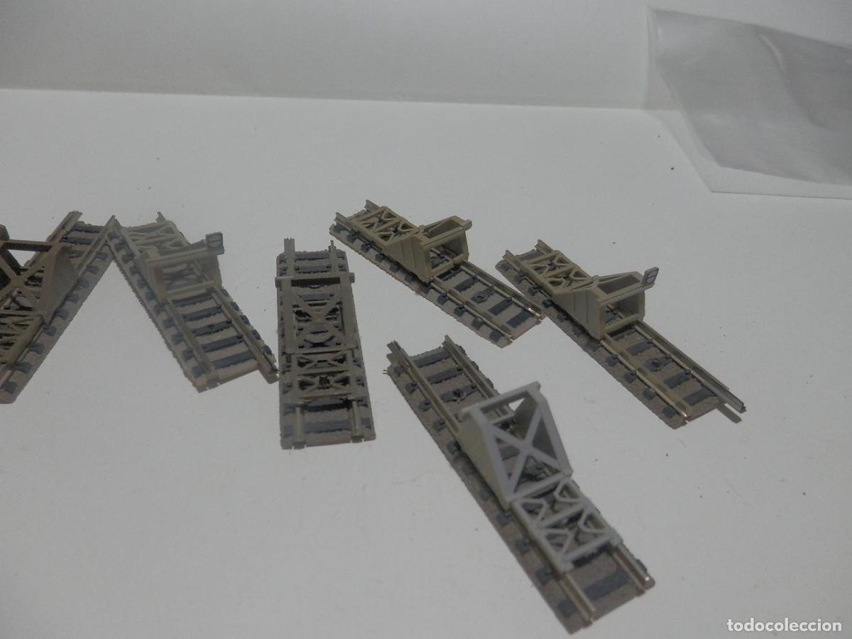 Trenes escala: LOTE TOPES DE VIA ESCALA N DE FLEISCHMANN - Foto 4
