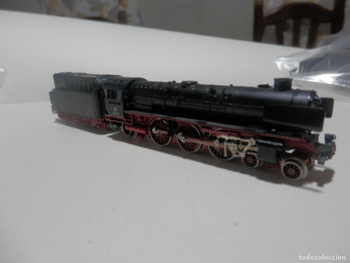 Trenes escala: LOCOMOTORA VAPOR DE LA DB ESCALA N DE FLEISCHMANN - Foto 2