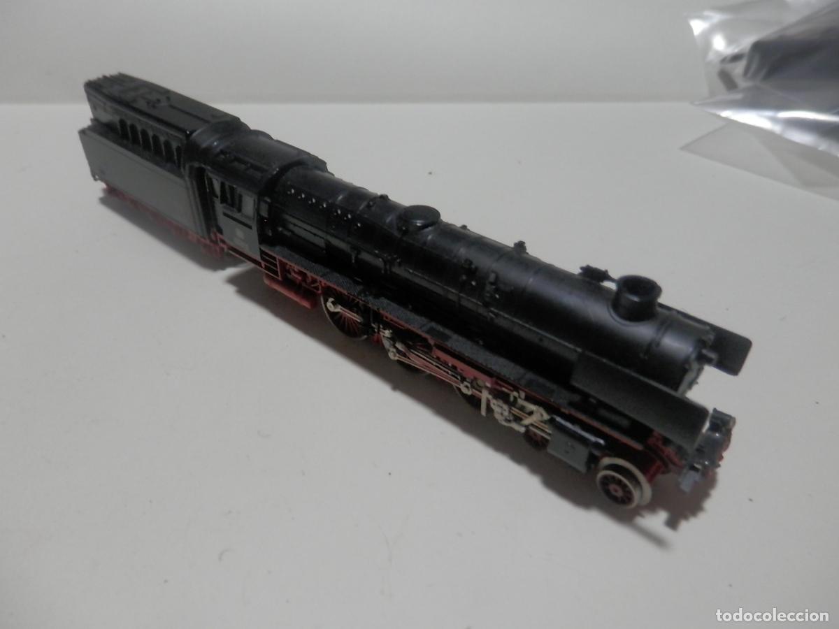 Trenes escala: LOCOMOTORA VAPOR DE LA DB ESCALA N DE FLEISCHMANN - Foto 3