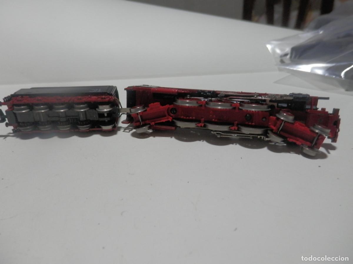 Trenes escala: LOCOMOTORA VAPOR DE LA DB ESCALA N DE FLEISCHMANN - Foto 4