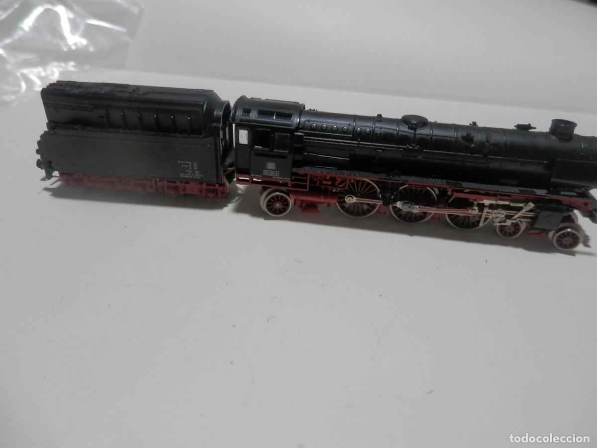 Trenes escala: LOCOMOTORA VAPOR DE LA DB ESCALA N DE FLEISCHMANN - Foto 5