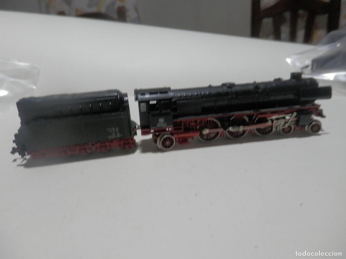 Trenes escala: LOCOMOTORA VAPOR DE LA DB ESCALA N DE FLEISCHMANN - Foto 6