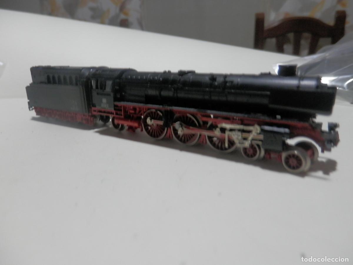 Trenes escala: LOCOMOTORA VAPOR DE LA DB ESCALA N DE FLEISCHMANN - Foto 7