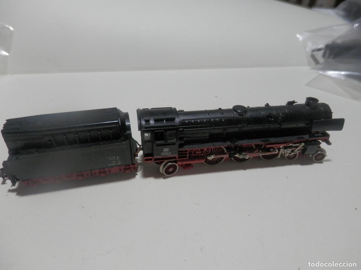 Trenes escala: LOCOMOTORA VAPOR DE LA DB ESCALA N DE FLEISCHMANN - Foto 9