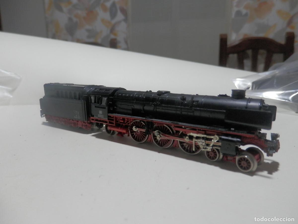 Trenes escala: LOCOMOTORA VAPOR DE LA DB ESCALA N DE FLEISCHMANN - Foto 11