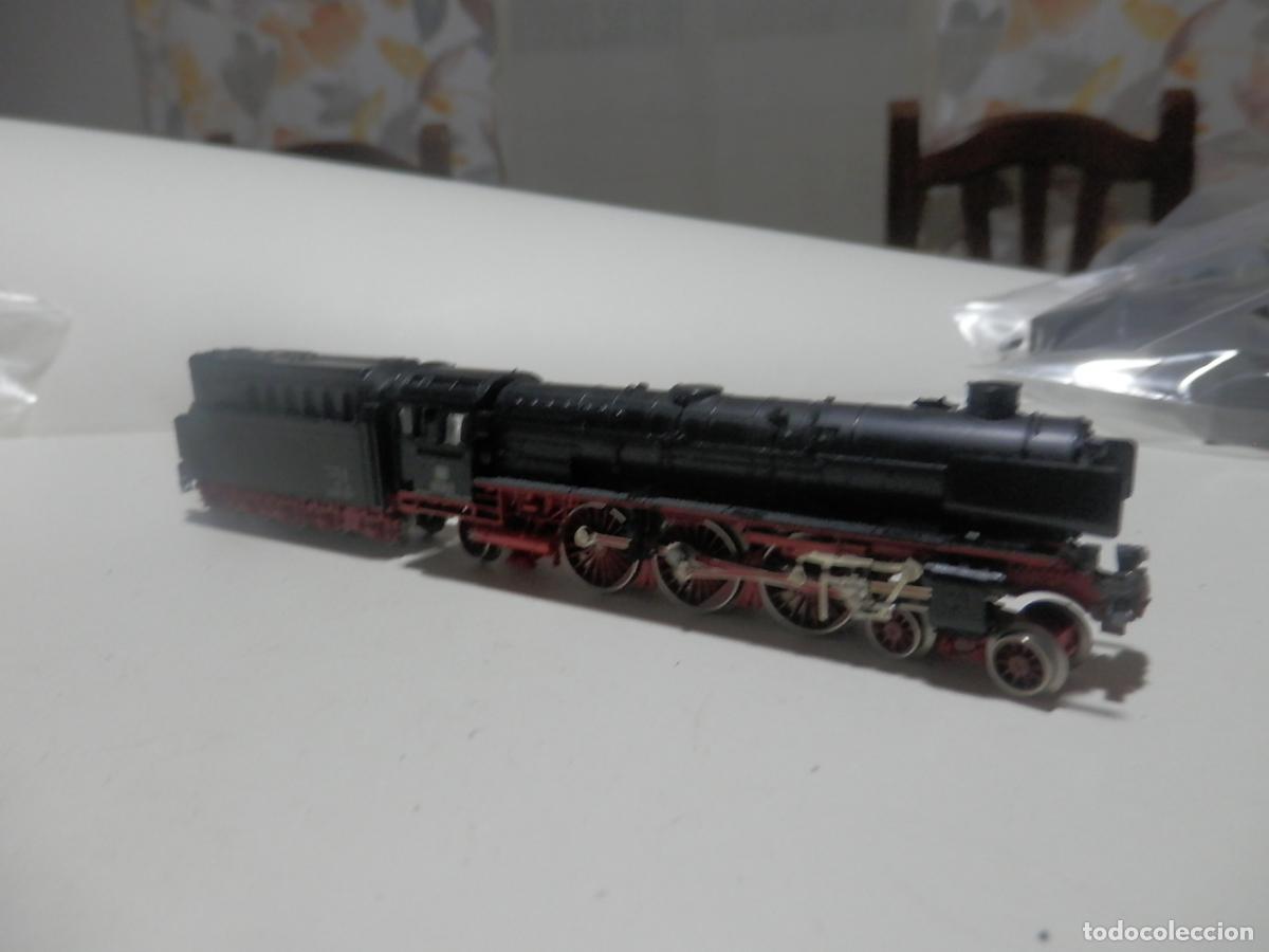 Trenes escala: LOCOMOTORA VAPOR DE LA DB ESCALA N DE FLEISCHMANN - Foto 13