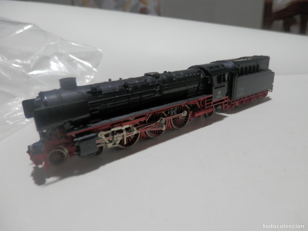 Trenes escala: LOCOMOTORA VAPOR DE LA DB ESCALA N DE FLEISCHMANN - Foto 14